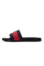 Klapki męskie, czarne, Tommy Hilfiger