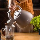 Klausberg, czajnik stalowy z gwizdkiem, 2,5l, kb-7953