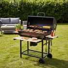 Klausberg, grill węglowy na kółkach z półkami, kb-9033