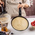 Klausberg, patelnia do naleśników z żyrafą, 18 cm, kb-7975