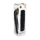 KönigHoffer, Alpha, termos nierdzewny z silikonowym uchwytem, czarny, 0,75l