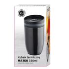 Könighoffer, Mateo, kubek termiczny, czarny, 330 ml