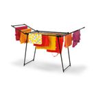 Könighoffer, Megan, suszarka balkonowa, czarna, 177-60-108 cm