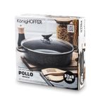KönigHoffer, Pollo, patelnia z krótkim uchwytem, 32 cm