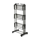 Könighoffer, suszarka balkonowa, pionowa, ultra black, 72-178-64-170 cm, CR-TR-20E