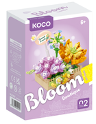 Koco, sukulenty doniczka, klocki, 295 elementów