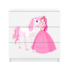 Kocot Kids, Babydreams, komoda, biała, księżniczka konik