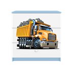 Kocot Kids, Babydreams, komoda, niebieska, ciężarówka