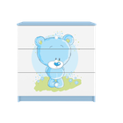 Kocot Kids, Babydreams, komoda, niebieska, niebieski miś