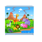 Kocot Kids, Babydreams, komoda, niebieska, safari