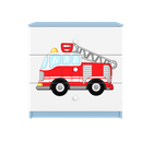 Kocot Kids, Babydreams, komoda, niebieska, straż pożarna