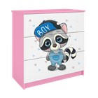 Kocot Kids, Babydreams, komoda, różowa, szop