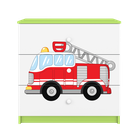 Kocot Kids, Babydreams, komoda, zielona, straż pożarna