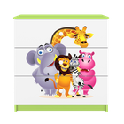 Kocot Kids, Babydreams, komoda, zielona, zoo