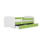 Kocot Kids, Babydreams, łóżko z materacem, zielone, 70-140 cm