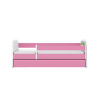 Kocot Kids, Babydreams, łóżko z szufladą i materacem, różowe, safari, 80-160 cm