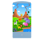 Kocot Kids, Babydreams, szafa, niebieska, safari, 181.2-52-90 cm