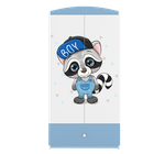 Kocot Kids, Babydreams, szafa, niebieska, szop, 181.2-52-90 cm