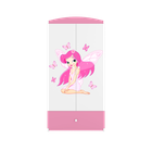 Kocot Kids, Babydreams, szafa, różowa, wróżka z motylkami, 181.2-52-90 cm