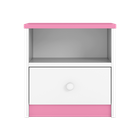 Kocot Kids, Babydreams, szafka nocna, różowa, 181.2-52-90 cm