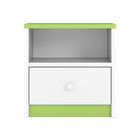 Kocot Kids, Babydreams, szafka nocna, zielona, 181.2-52-90 cm