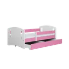Kocot Kids, Classic 2, łóżko, różowe, 80-180 cm