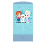 Kocot Kids, Kraina Lodu, Babydreams, szafa, niebieska, 181.2-52-90 cm