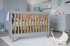 Kocot Kids, Kubi, łóżko niemowlęce, szare, 60-120 cm