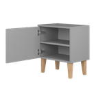 Kocot Kids, Kubi, szafka nocna, szara