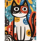 Koh-i-Noor, malowanie po numerach, Kot Picasso, 40-50 cm