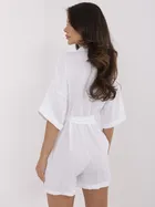 Kombinezon damski, biały, Italy Moda