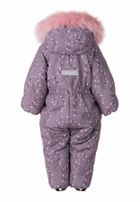 Kombinezon dziewczęcy z kapturem, fioletowy, Lenne