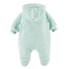 Kombinezon przejściowy dziecięcy z kapturem, ocieplany, zielony, Eevi