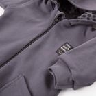 Kombinezon przejściowy niemowlęcy z kapturem, ciemnoszary, Eevi