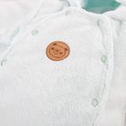 Kombinezon przejściowy niemowlęcy z kapturem, miętowy, Eevi