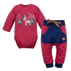 Komplet chłopięcy, Body z długim rekawem, Spodnie dresowe, mix, Eevi