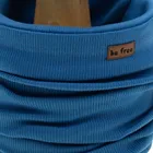 Komplet chłopięcy, Czapka, Komin, niebieski, Nicol