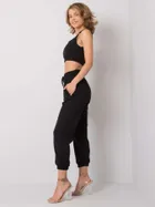 Komplet damski, czarny, Ex Moda