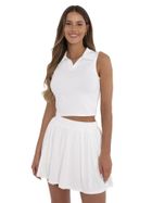 Komplet damski, ecru, Vinceotto