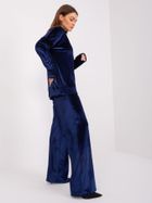 Komplet damski, granatowy, Lakerta