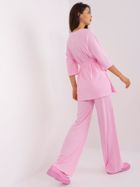 Komplet damski, różowy, Lakerta