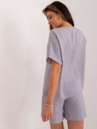 Komplet damski, szary, Lakerta