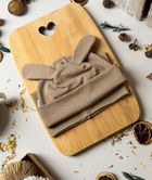 Komplet dziecięcy, Czapka, Komin, beżowy, Iltom