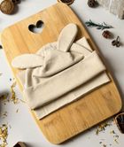 Komplet dziecięcy, Czapka, Komin, jasnobeżowy, Iltom