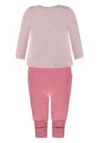 Komplet dziewczęcy, Bluzka z długim rękawem, Spodnie, różowy, Kanz