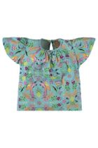 Komplet dziewczęcy, Bluzka z krótkim rękawem, Szorty, zielony, Up Baby