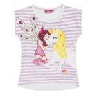Komplet dziewczęcy, T-shirt, Szorty, Mia i Ja