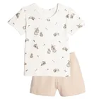 Komplet dziewczęcy, T-shirt, Szorty, mix, Nicol