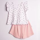 Komplet dziewczęcy, T-shirt, Szorty, mix, Nicol