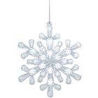 Koopman, dekoracja wisząca, płatek śniegu, 12-12 cm